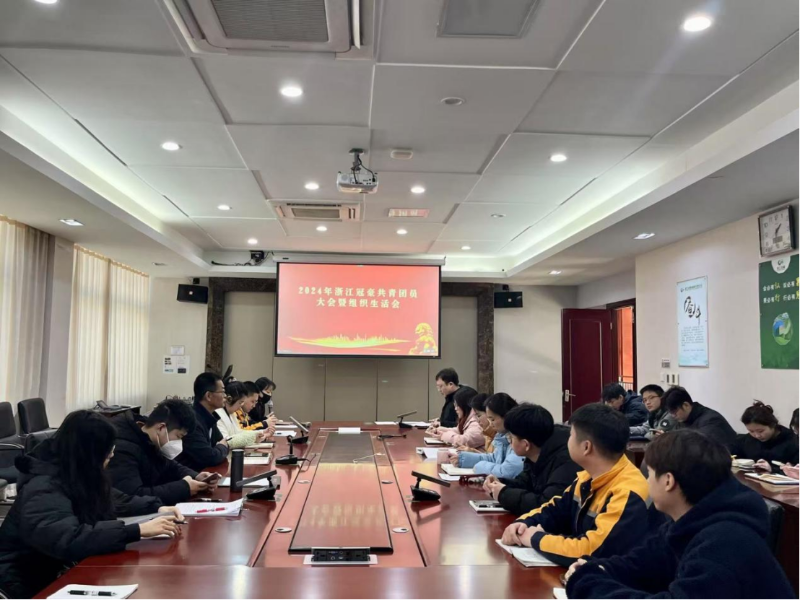 浙江冠豪召開團(tuán)員和青年主題教育專題組織生活會(huì)